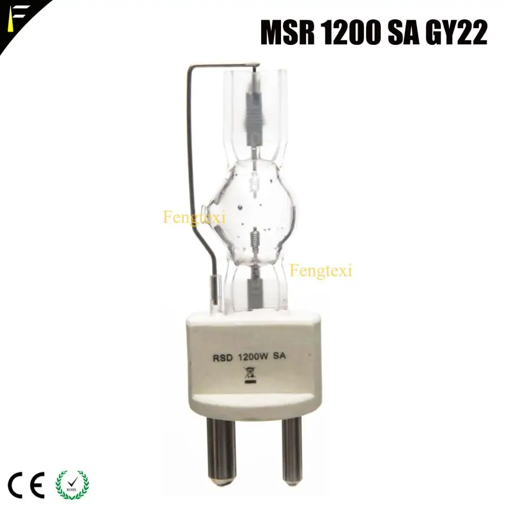 MSR1200 SA RSD1200SA GY22/G22 Stage Moving Head Lamp Bulb 1200w Straight Foot Pin Single Ended Metal Halide Dysprosium Lamp