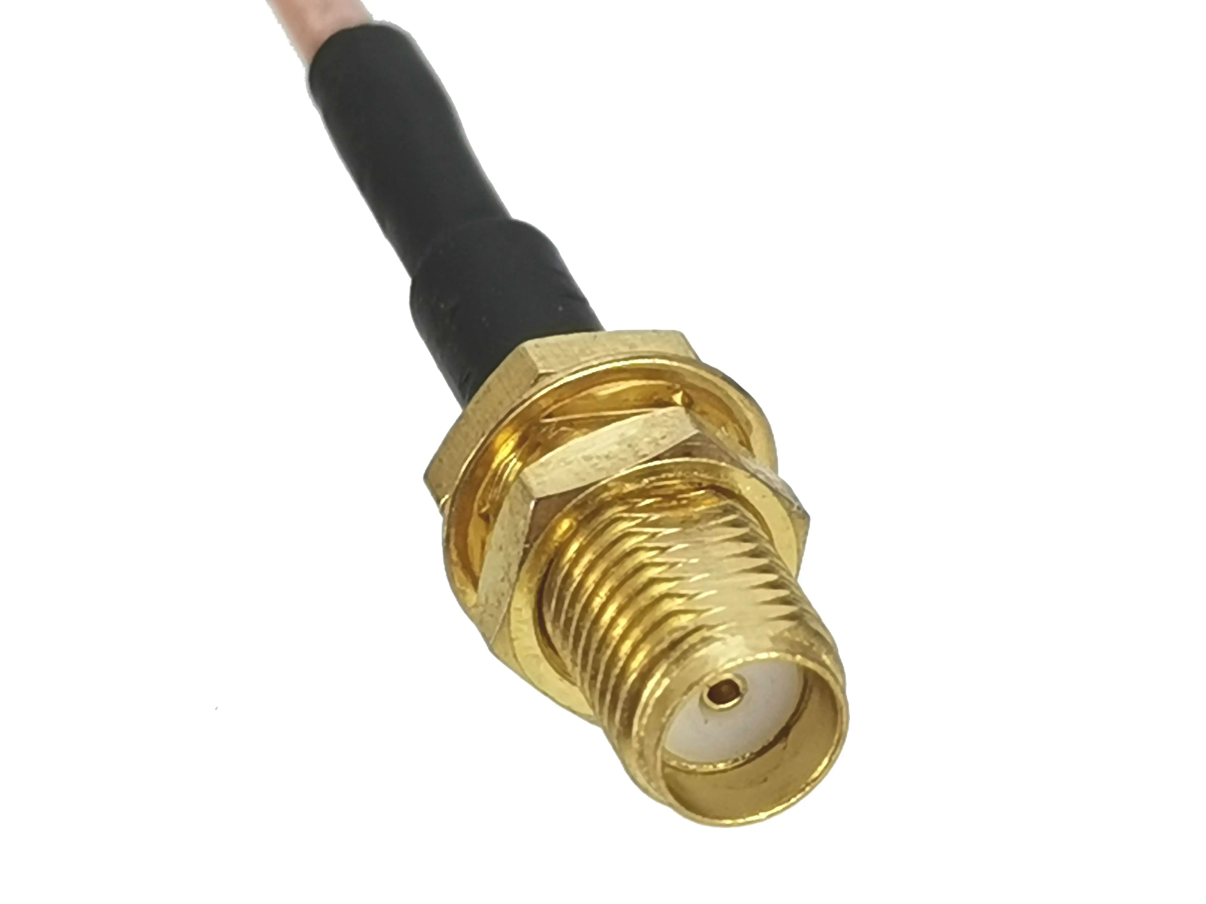 RG316 SMA Female Bulkhead to TS9 Male Plug Right angle Connector RF Coaxial Jumper Pigtail Cable for Router USB Modem 4inch~10FT