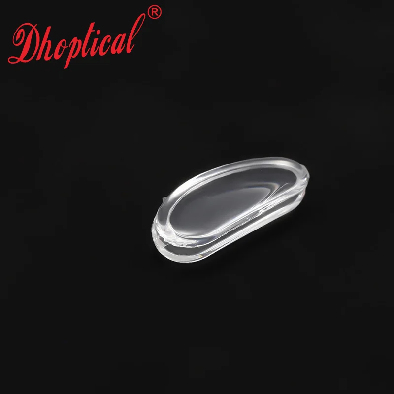 (25 pair) silicone nose pad push in moon shape soft material eyewear part  by Dhoptical