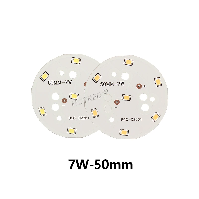 10pcs 3W 5W 7W 9W 12W 15W 18W 24W 2835 SMD PCB Led Lamp Panel SMD2835 High Brightness Light Board For Ceiling Light Down Light