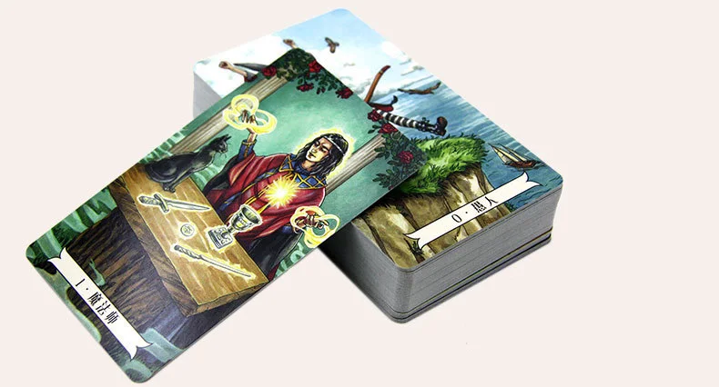 The Blake Tarot Cards Factory Made Everyday New Witch Tarot Card With Colorful Box, Cards Game, Board Game