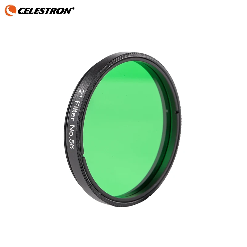 2 inch Astronomy Telescope Moon Filter Standard Filter Thread for Moon and Skyglow Green Color