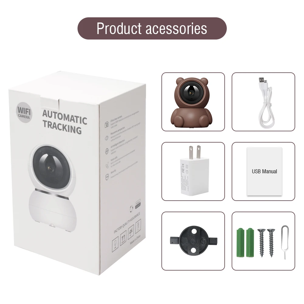 1080P واي فاي كاميرا IP لاسلكية أمن الوطن كاميرا صغيرة Yoosee السيارات تتبع المراقبة CCTV كام 360 للرؤية الليلية مراقبة الطفل