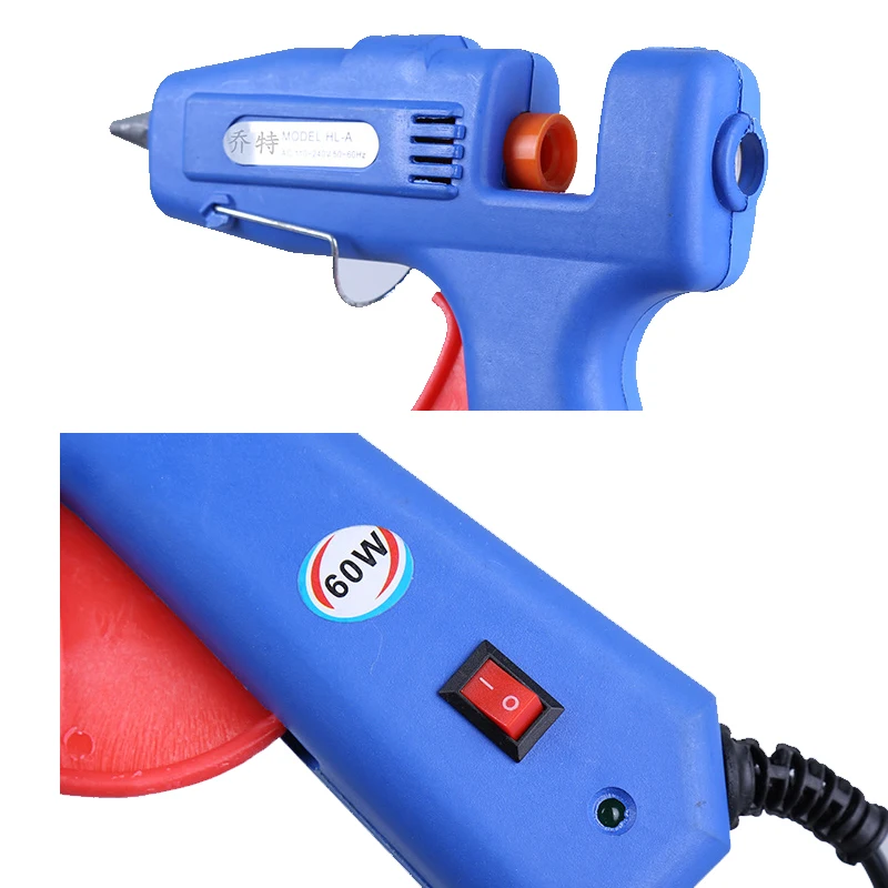 Hot melt glue gun 11mm Glue Stick Craft glues 60W 110~240V EU Plug DIY Repair power tool Professional Electric Heat Glue gun