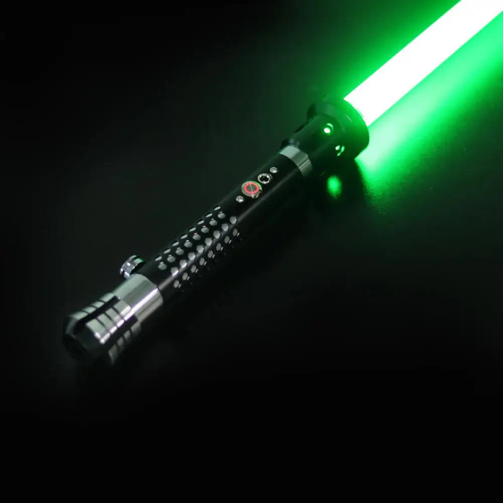 LGT Lightsaber -FOC Force Heavy Dueling Light Saber Infinite Color Changing with 9 Sound Fonts Sound Adjustment Smooth Swing