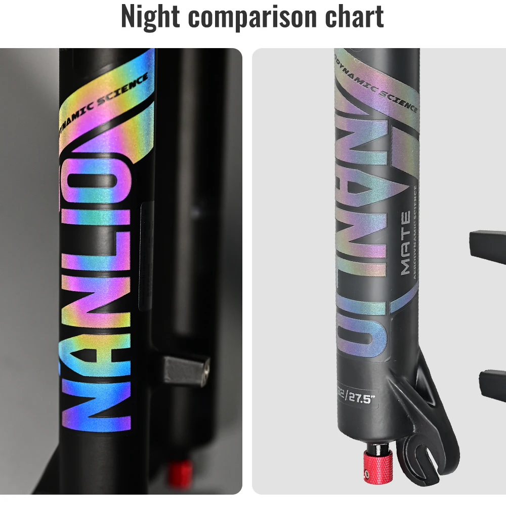 NANLIO X7 Fahrrad-Luftgabel, Rückprall-Einstellung, 26/27,5/29 Zoll, gerade/konisch, RL/LO MTB-Fahrradgabel, 120 140 mm, Reisen – Detail 34