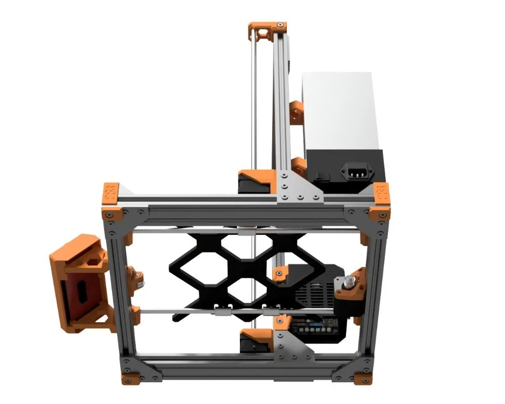 1Set 2.0 Prusa i3 MK3 Bear Upgrade 2040 V-SLOT Aluminum Extrusions prusa i3 mk2.5s/mk3/mk3s bear Aluminum profile frame