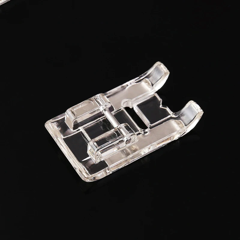 1 Piece Satin Embroidery Transparent Presser Foot General Purpose Multifunctional Hosehould Sewing Machine for Janome/ Brother