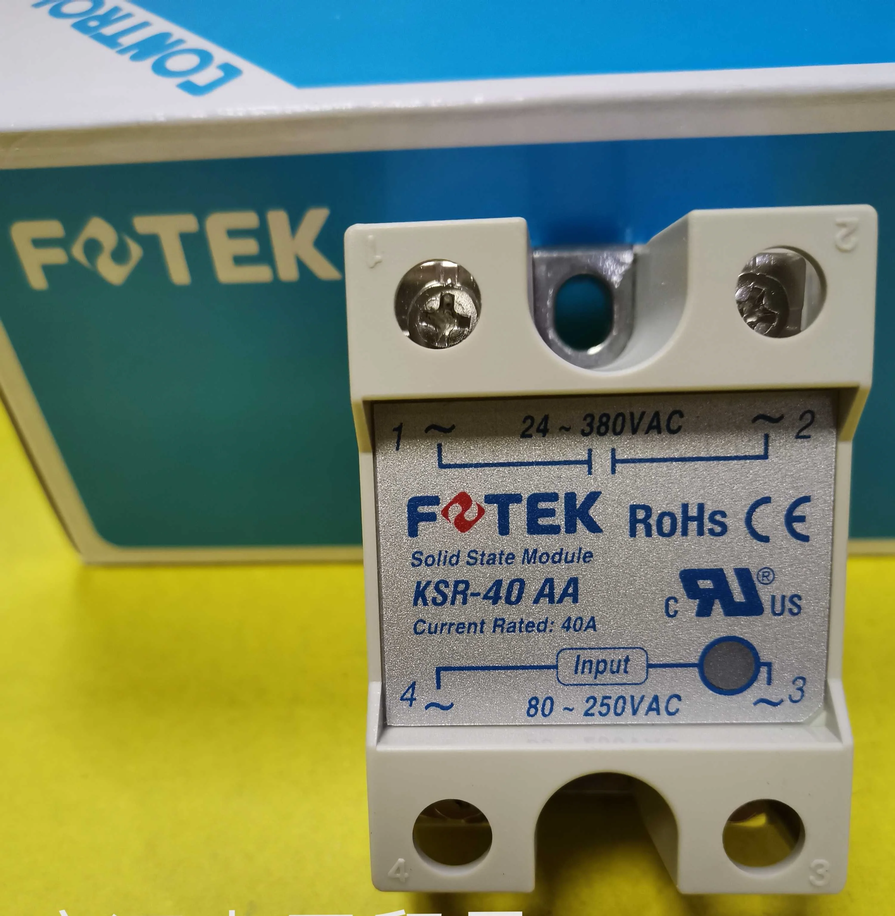 

KSR-40AA Модуль FOTEK SCR Экономичное твердотельное реле