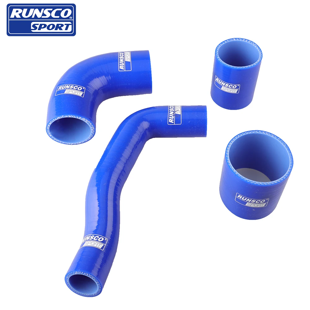 

Silicone Radiator Intercooler Turbo Top Y- Pipe Hose kit For Subaru WRX STi 04-07 (4pcs)