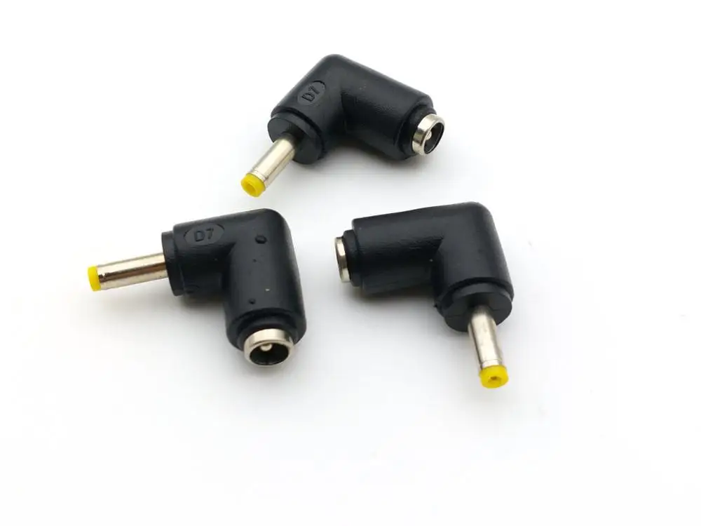 Imagem -06 - Power 5.5 mm x 2.1 mm Feminino para 4.0 mm x 1.7 mm Masculino Plug Adapter Connector 200 Pcs Novo dc