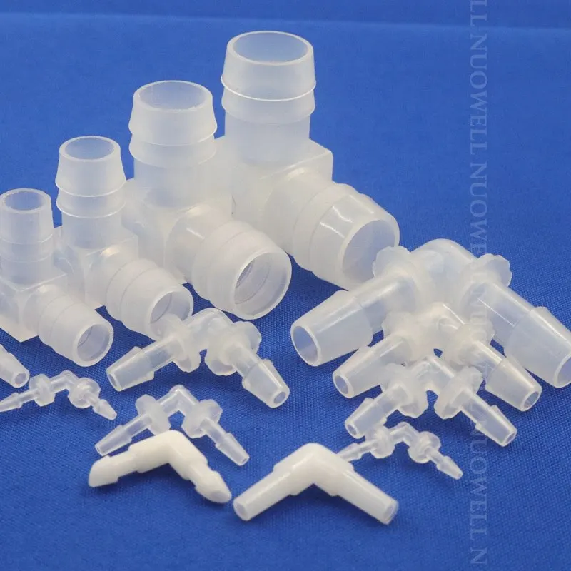 5~200pcs 4~20mm Food Grade PP Equal Elbow Connectors Fish Tank Pipe Joints Garden Water Connector Air Pump Tube Hose Connectors