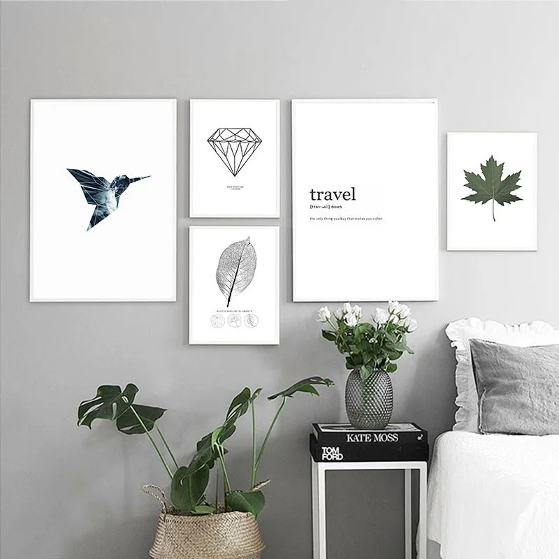 Grass Field Sunset Canvas Nordic Poster Nature Wall Art Print Landscape Painting Decorative Picture Scandinavian Home Decoration