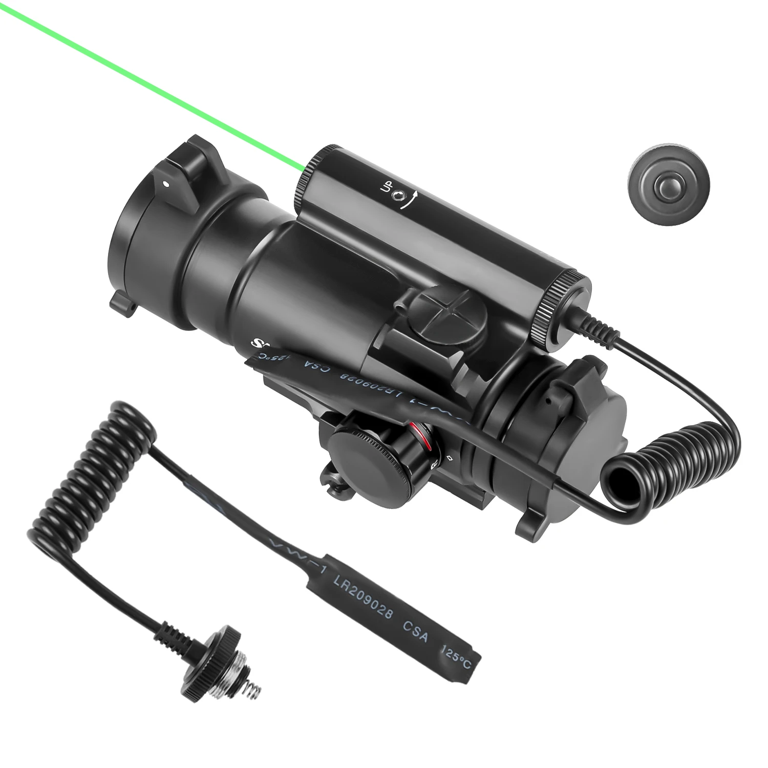 Sniper Airgun Collimator Sight Tactical Green Red Dot Hunting Rifle Scope Detachable Riflescope Holographic Airsoft