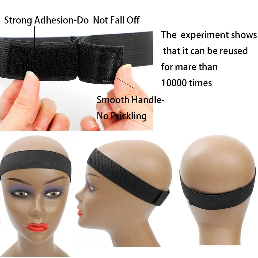 1Pcs Spitze Schmelzen Band, Elastische Band für Spitze Frontal Schmelzen, Elastische Bands für Perücke Kanten, rand Verlegung Band für Baby Rand Wickeln zu La – Detail 7