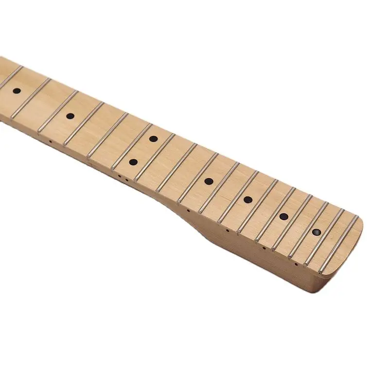 Natural Color Guitar Neck 6 Strings Electric Guitar Neck Canadian Maple wood Neck 22 Frets Matte With Truss Rod 5.6cm Heel Width