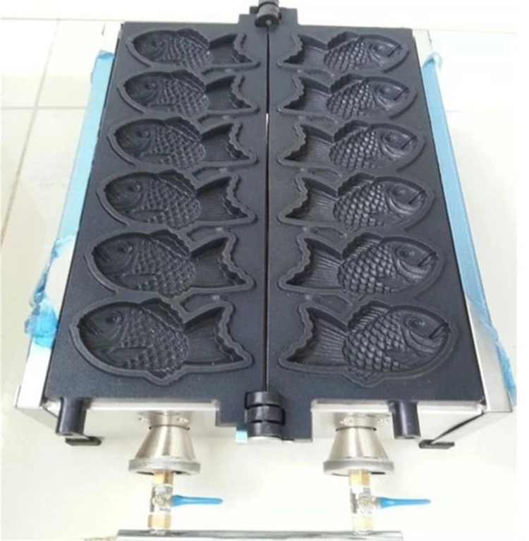 Japanese Well-Known Snacks, Commercial Electric Sea Bream Yaki Machine