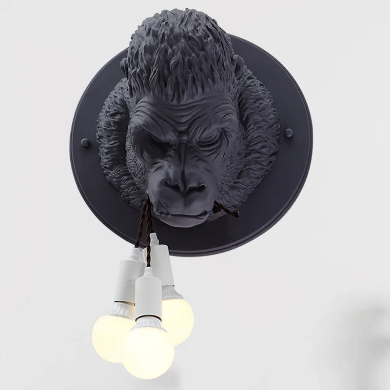 Nordic living room study bedroom coffee restaurant clothing haircut hot pot shop zoo orangutan bite line wall lamp WF1015