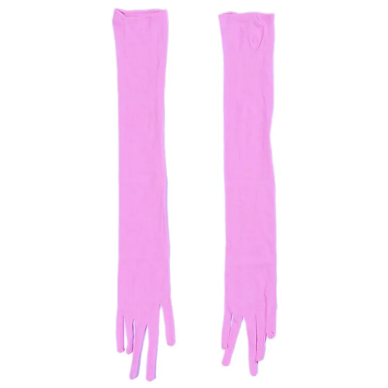 Sexy Sheer See Through Seamless Long Gloves Sexy  Driving Glove Smooth Pantyhose Tights Stockings Affordable Luxury Candy Color