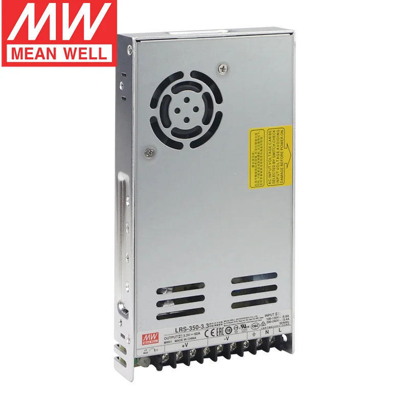 MEAN WELL LRS-350-24 12 volt Power Supply 3.3V 5V 12V 24V 36V 48V Power Supply Unit 110V/220V AC DC Switching Power Supply