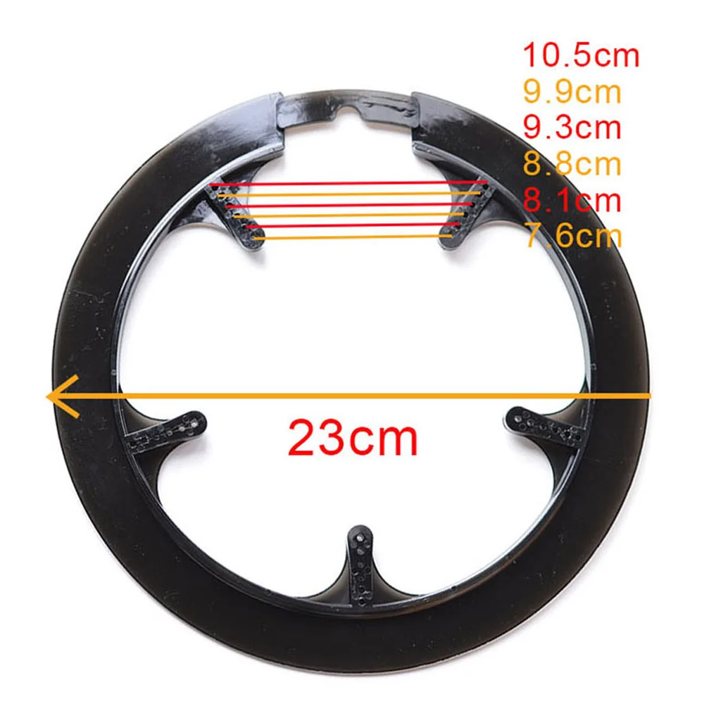 130BCD Folding Kid's Bike Ceankset Protection Guard 52T 54T 56T 58T Chainwheel Bike Crank Cover Protector Bicycle Chain Parts