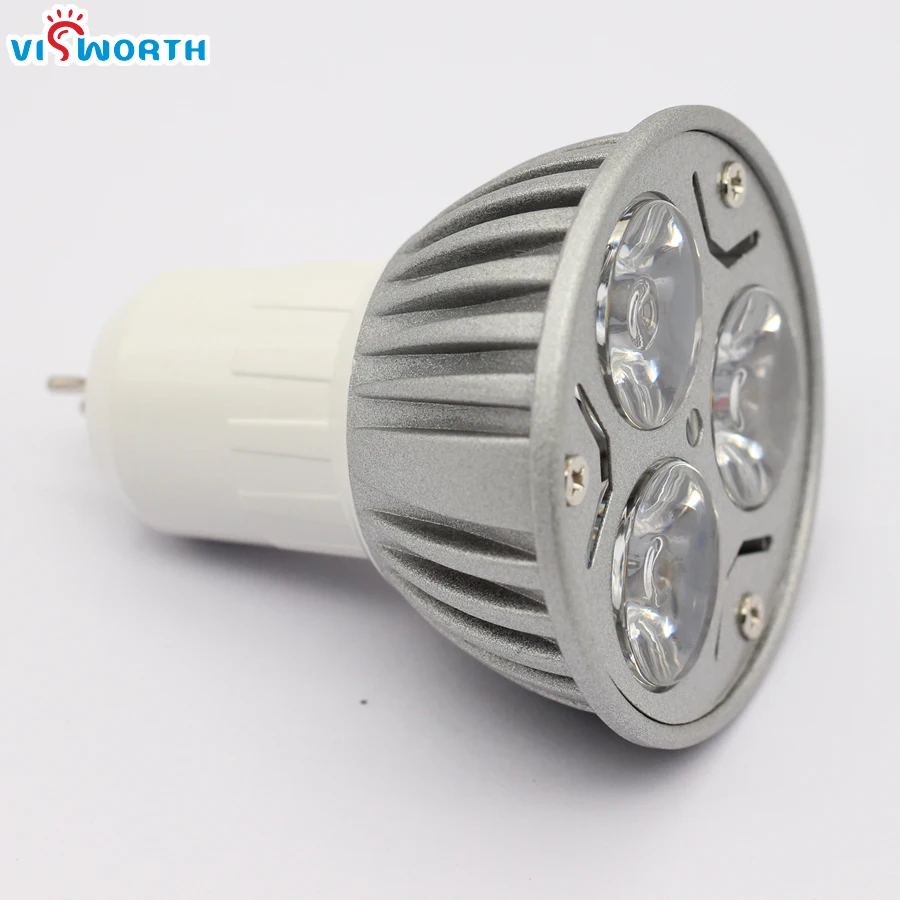 3W Led Spotlight G5.3 GU10 Led bulb light COB AC 110V 220V 240V Warm Cold White Cabinet Led Lamp Aluminum Body