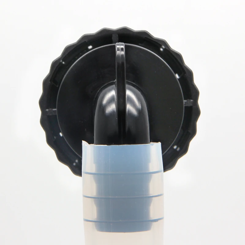 Marine Aquarium Wave Making Outlet Flat Duck Nozzle Plastic Bulkhead Connector Fish Tank Overflow Bulkhead Joint 360 Degree