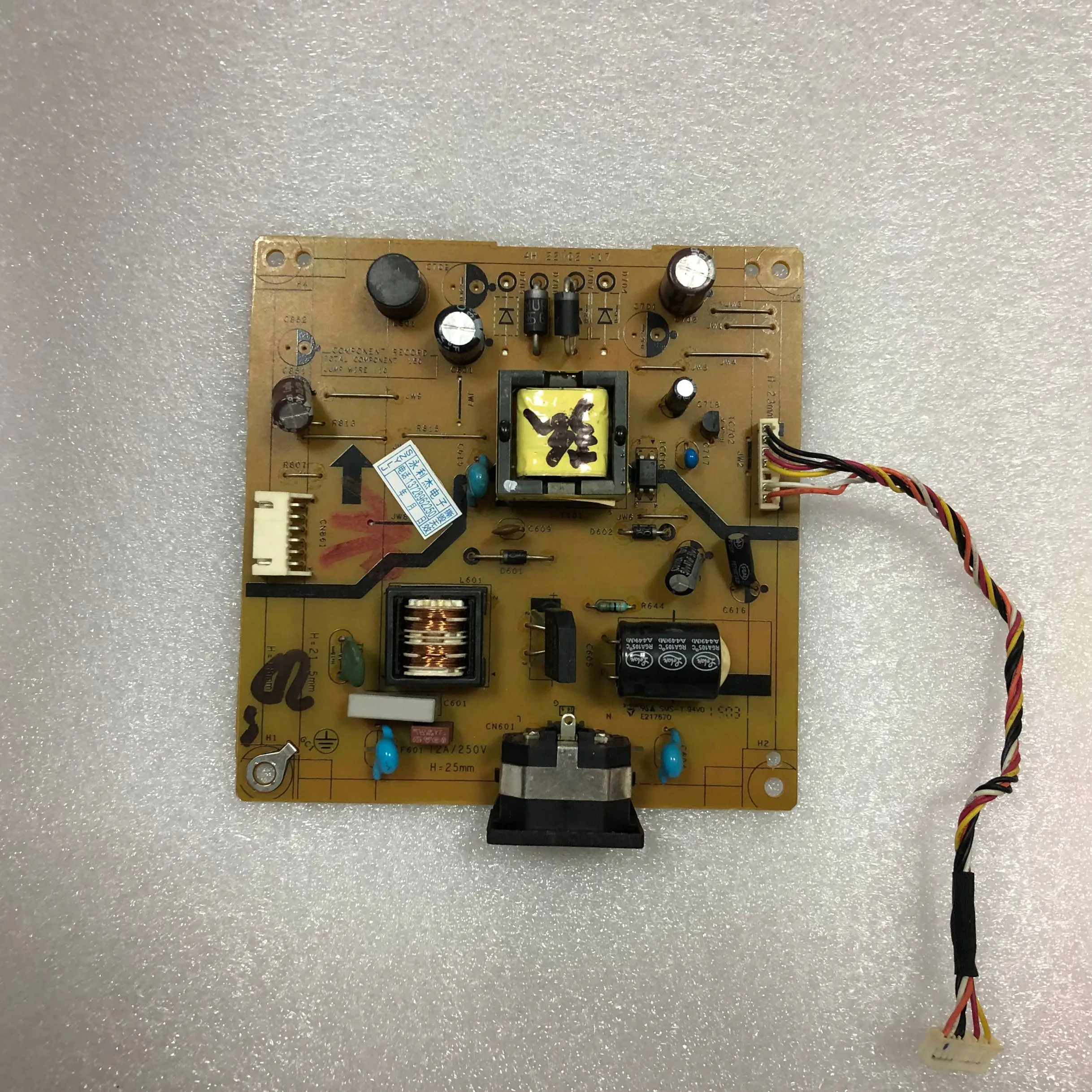 

Бесплатная доставка, оригинальная плата питания K202HQL P229HQL 4H.22V02.A10 4H.22V02.A17