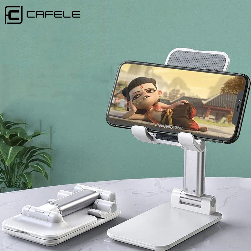 

Cafele Portable Desktop Table Phone Holder Stand For iPad Pro Adjustable Folding Mount Bracket For Huawei Samsung Xiaomi Tablet