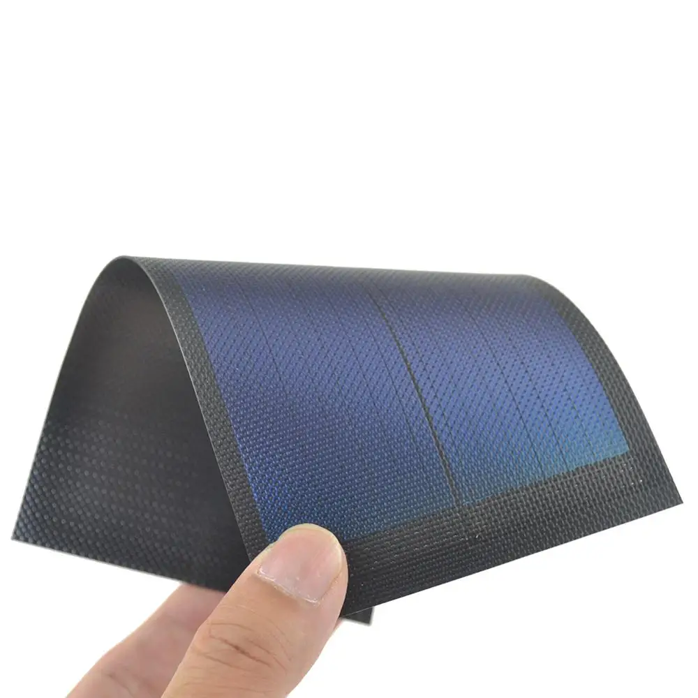 small flexible solar panels 1W 3V 370MA panel rechargeable battery for moble flex thin solar power system battery for home loT