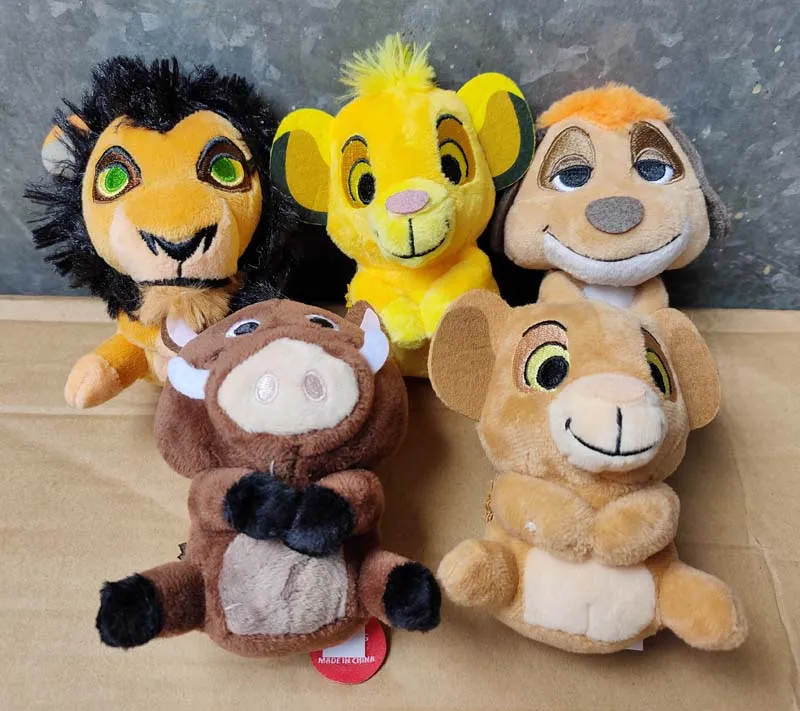 2019 New Disney Movie T-ART The Lion King Plush Toys Soft Cartoon Cute Baby Simba Cow Pumbaa Scar Peluche Dolls  Kid Gift