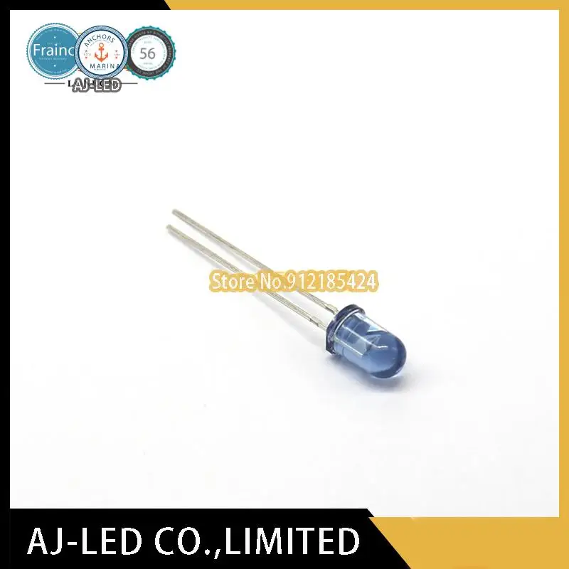 50 teile/los IR333/H0/L10 infrarot emittierende diode 5mm wellenlänge 940nm ± 40 ° everlight