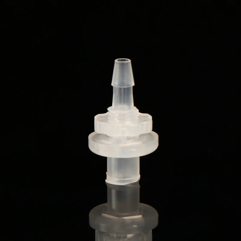 Standard Female Luer Bulkhead Fitting Medical Grade PP material for Flexible Tubing Connection