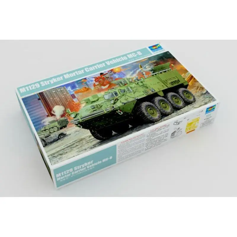 

Trumpeter 01512 1/35 M1129 Stryker Mortar Carrier Vehicle MC-A — комплект масштабной модели