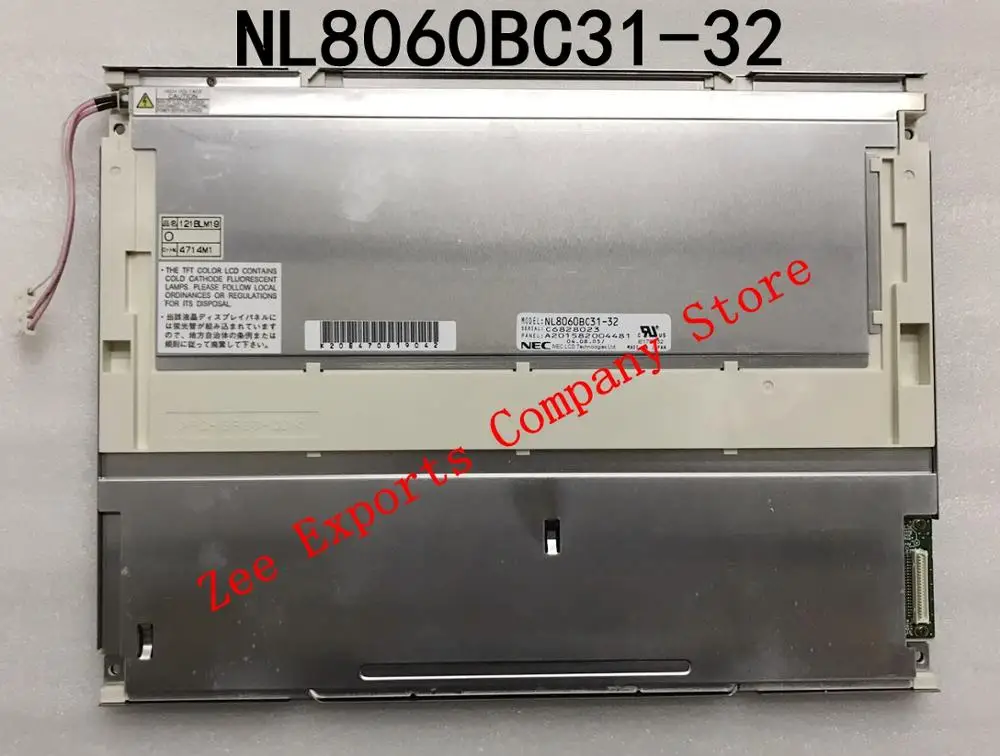 

Original 12.1 inch for NL8060BC31-32 NL8060BC31 32 100% Tested Original LCD screen display Panel
