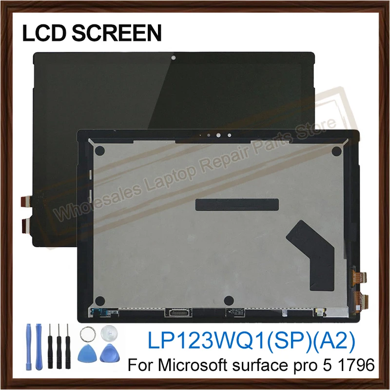 Original For Microsoft SurfacePro 5 1796 Lcd Screen LP123WQ1(SP)(A2) 12.3