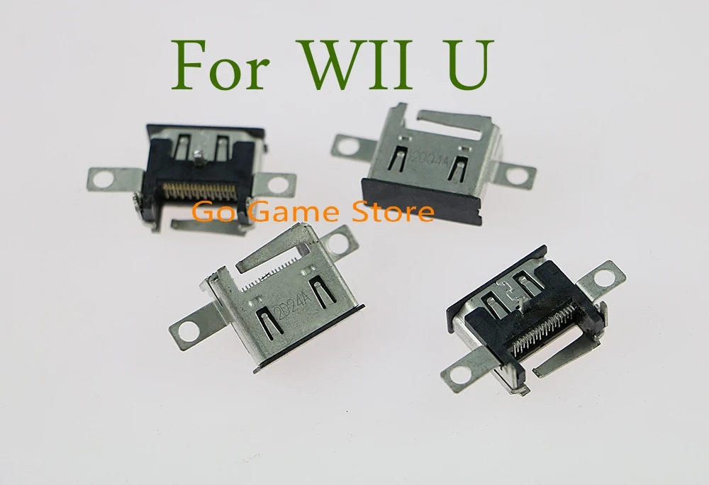 2 uds para consola wii u wiiu conector de interfaz de enchufe compatible con HDMI