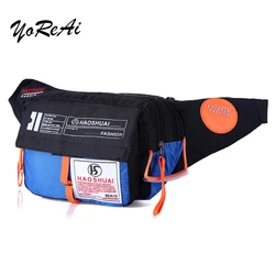 Hobos Waist Bag Male Belt New Women Fashion Waterproof Chest Handbag Men Fanny Pack Boy Waist Pack Belly Bags Purse Shoulder Sac