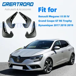 Set Mudflaps Mud Flaps Splash Guards Mudguards For Renault Megane I II III IV Grand Coupe GT RS Trophy Dynamique 2017 2018 2019