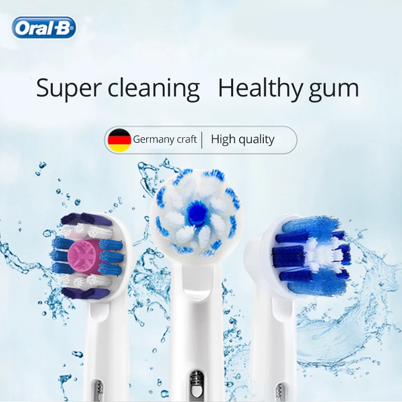 Original Oral B Replacement Brush Heads for Oral-B Rotating Electric Toothbrush Genuine Teeth Whitening Soft Bristle Refills