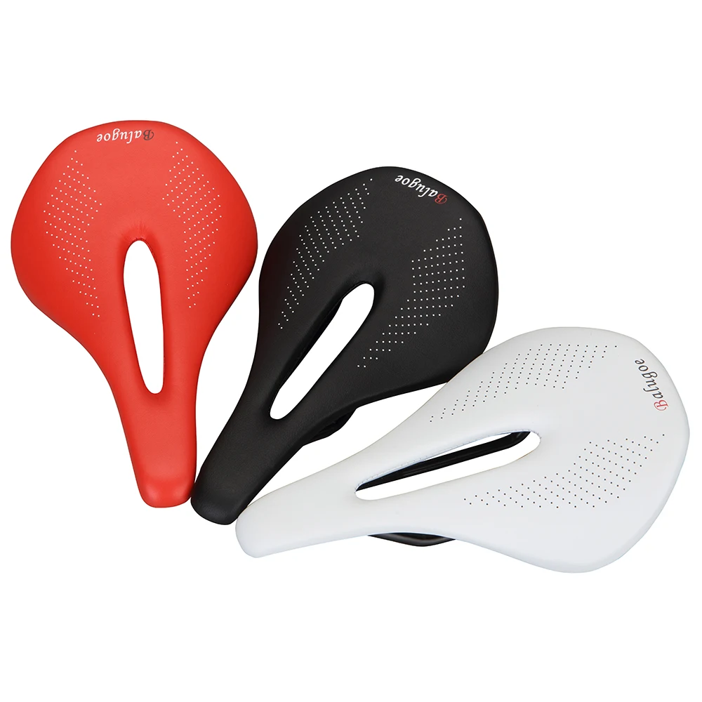 New MTB Bike Saddle Silicone Cushion PU Leather Surface Full Silica Gel Comfortable Bicycle Seat Shockproof Road Bicycle Saddle