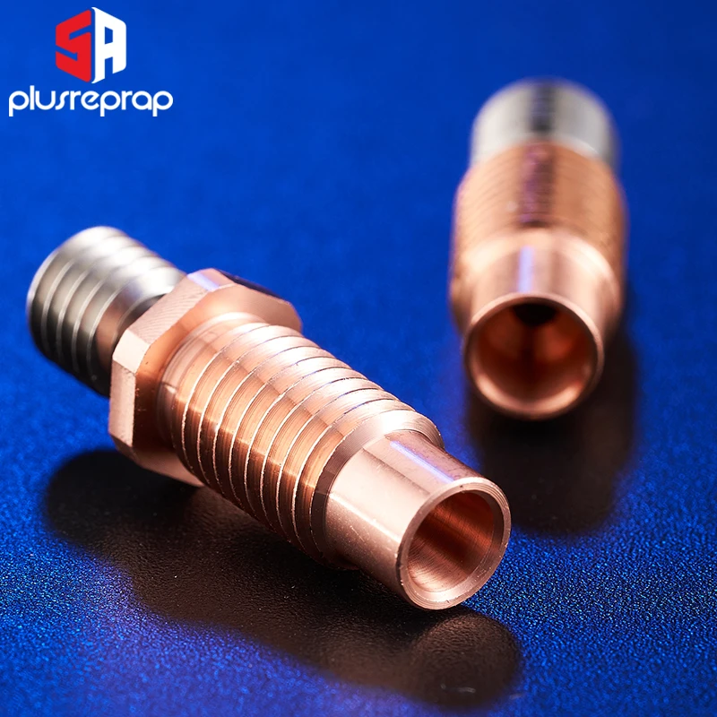 3D Printer NF V6-Zone Heat Break Copper & Aerospace Materials Throat For 1.75mm Nozzle V6 HOTEND Heater Block