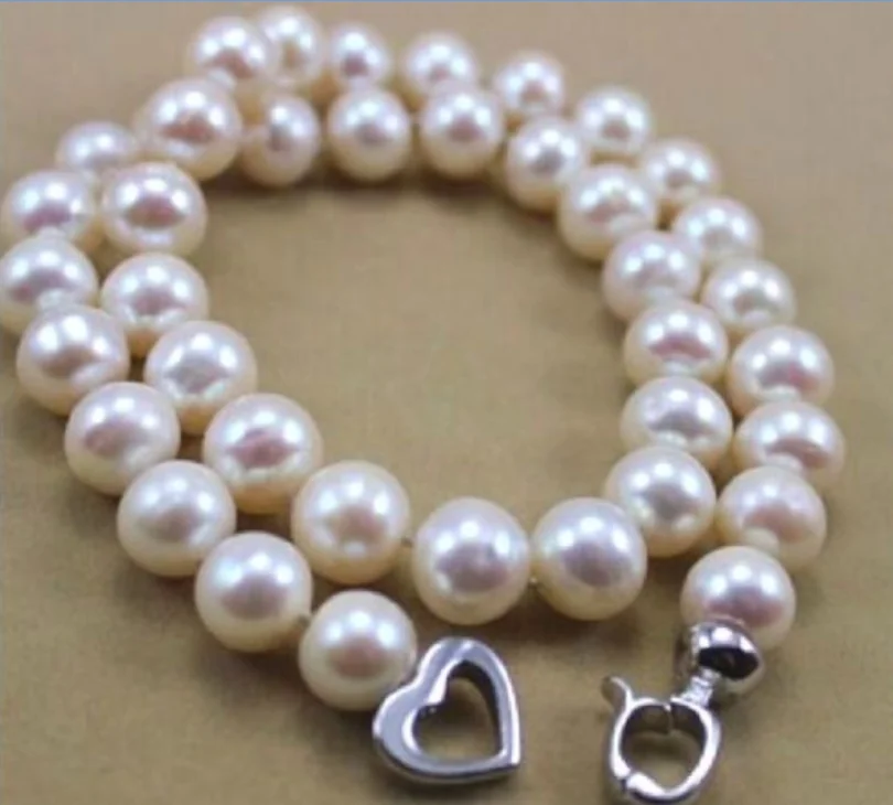 

AAA+ 11-12MM WHITE SOUTH SEA SHELL PEARL NECKLACE 18INCH