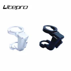 Litepro For Birdy 2 3 Bicycle Front Shelf Mount Carrier Adapter Pig Nose Pannier Adapter Folding Bike Block Bracket