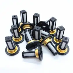 Free Shipping 100pieces Fuel Injector Filters Nylon Mesh Used For Honda Cars Fuel System  (13*10.5*3.6mm,AY-F106A)