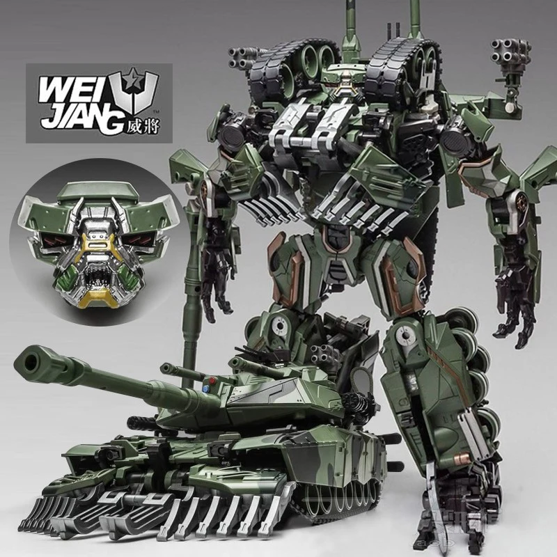 WEIJIANG agnified Brawl Tank Transformation  WJ M04 L-class Brawl Magnified Version Armored Car Model Decepticons