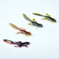 2pcs/Lot Soft Lures 8cm 3.5g Worms Silicone Jig Wobblers Artificial Baits Fishy Smell Tackle Swimbaits Fishing Lifelike Insect