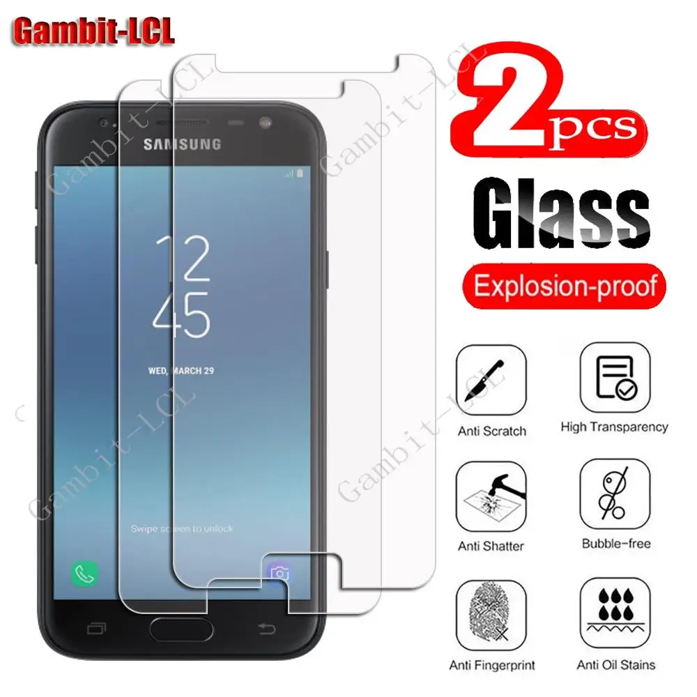 Original Protective Tempered Glass For Samsung Galaxy J3 2017 Pro 2018 5