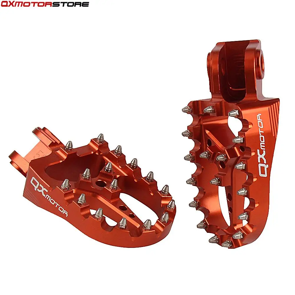 CNC Foot Pegs Foot Rests For KTM SX SXF EXC EXCF XCF XCW XCFW 65 85 125 150 250 300 350 400 450 530 MX Enduro Motorcycle