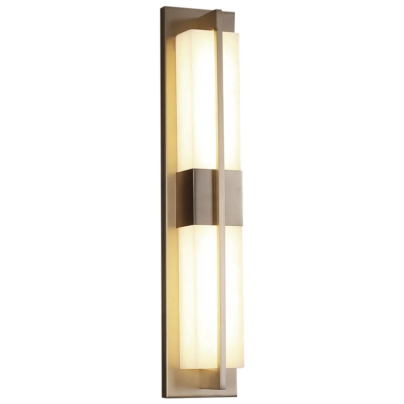 Imagem -06 - Moderno ao ar Livre à Prova Dip65 Água Ip65 Lâmpada Montada na Parede Led Iluminação de Parede Jardim Varanda Arandela Luz 96 220v Ouro Preto Arandela Luminária